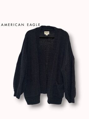 American Eagle chenille knit oversize cardigan